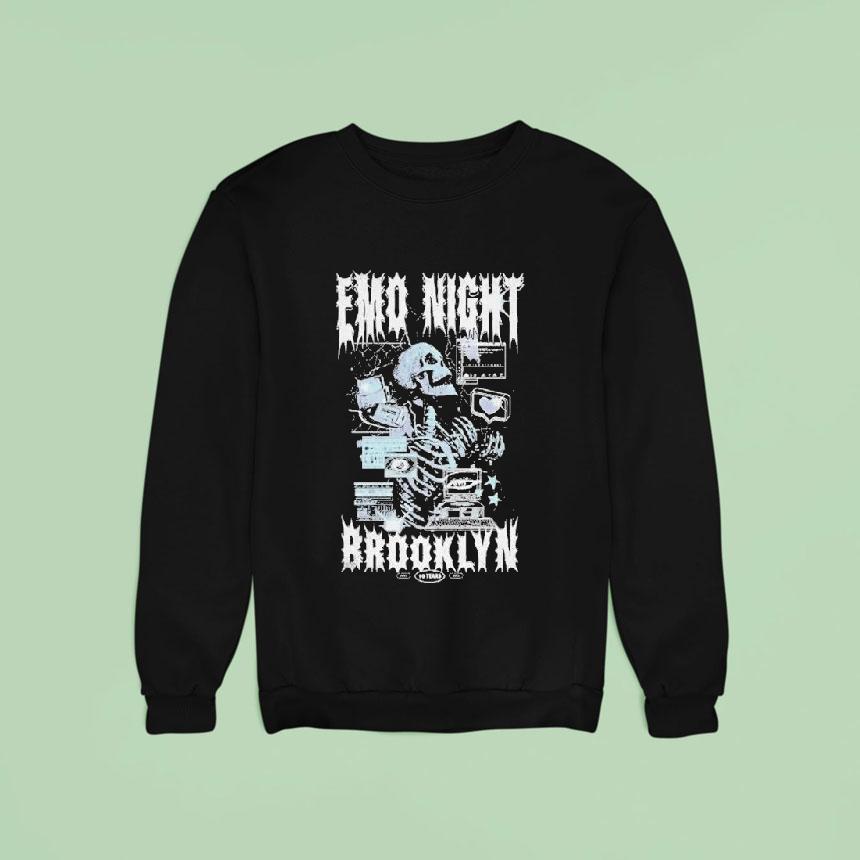 Emo Night Brooklyn Computer Skeleton Shirt Emo Night Brooklyn Computer Skeleton Shirt