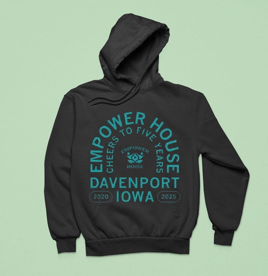 Empower House Cheers To Five Years Shirt Empower House Cheers To Five Years Shirt