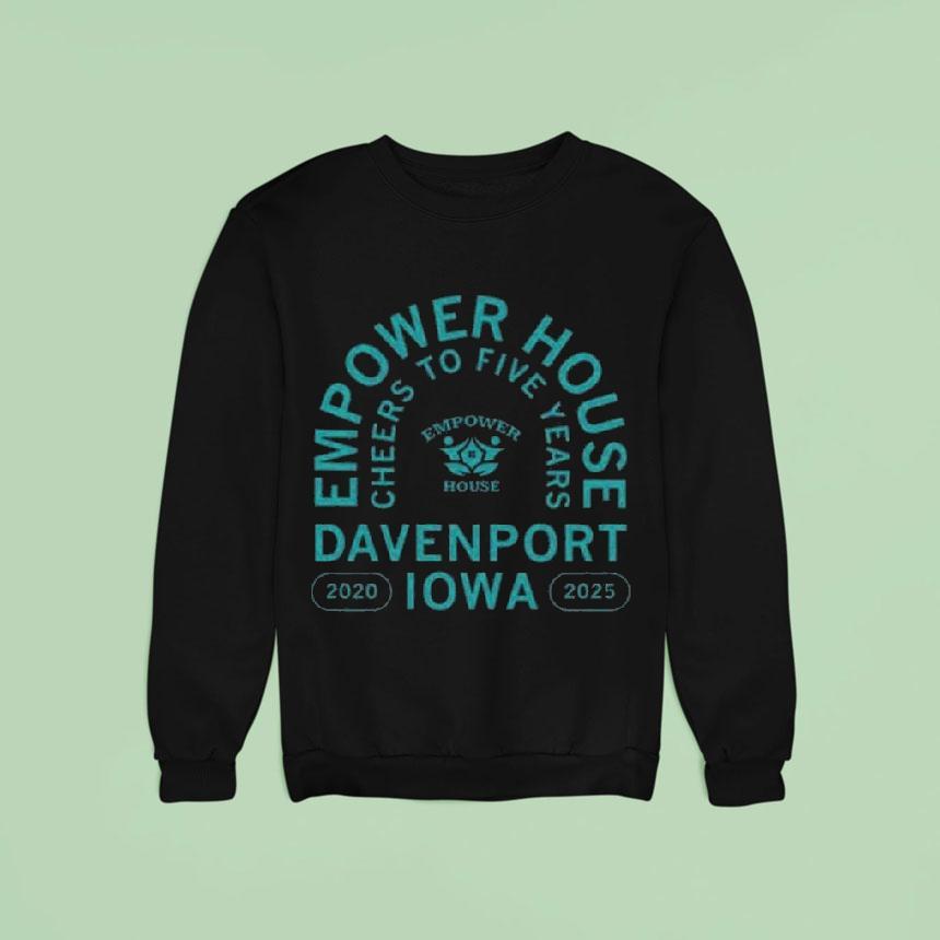 Empower House Cheers To Five Years Shirt Empower House Cheers To Five Years Shirt