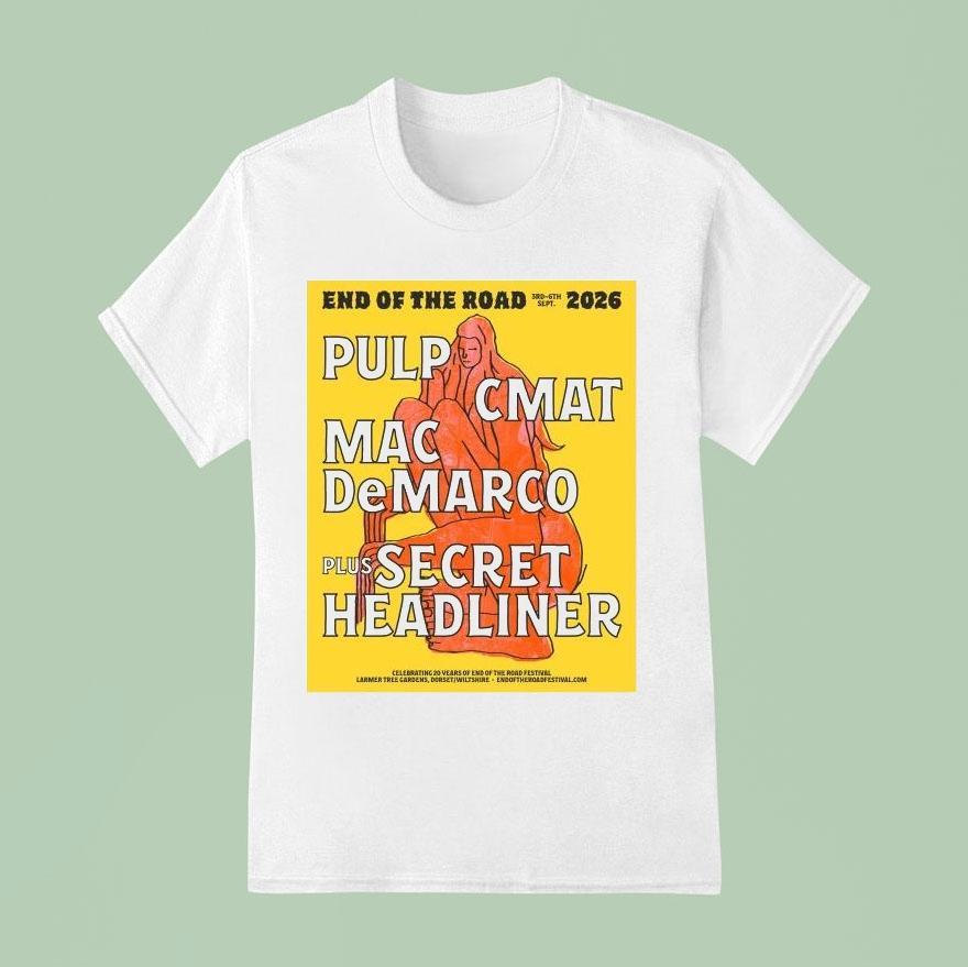 End Of The Road September 3-6 2026 Larmer Tree Gardens Concert Shirt