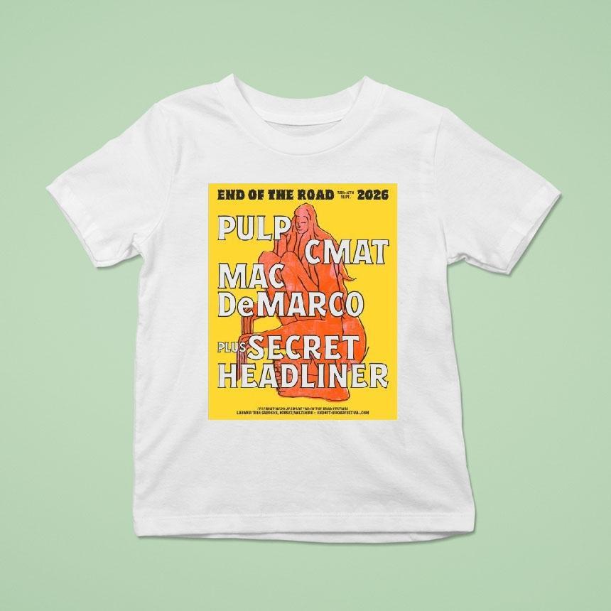 End Of The Road September 3-6 2026 Larmer Tree Gardens Concert Shirt