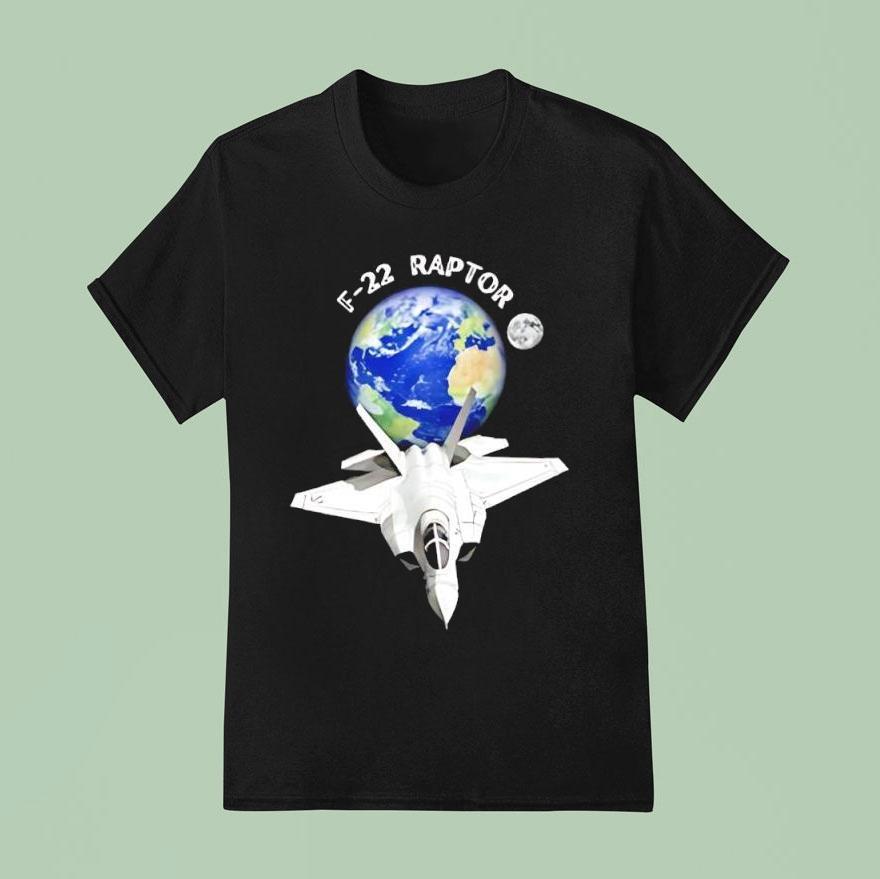 F-22 Raptor Stealth Fighter Aircraft Shirt