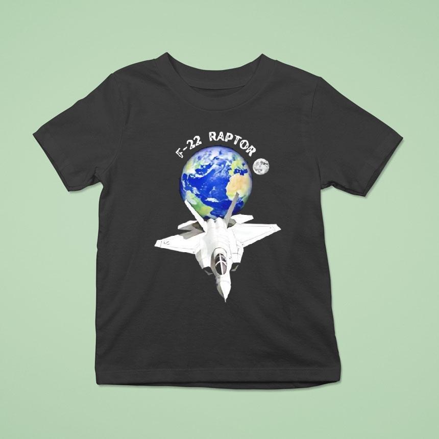 F-22 Raptor Stealth Fighter Aircraft Shirt