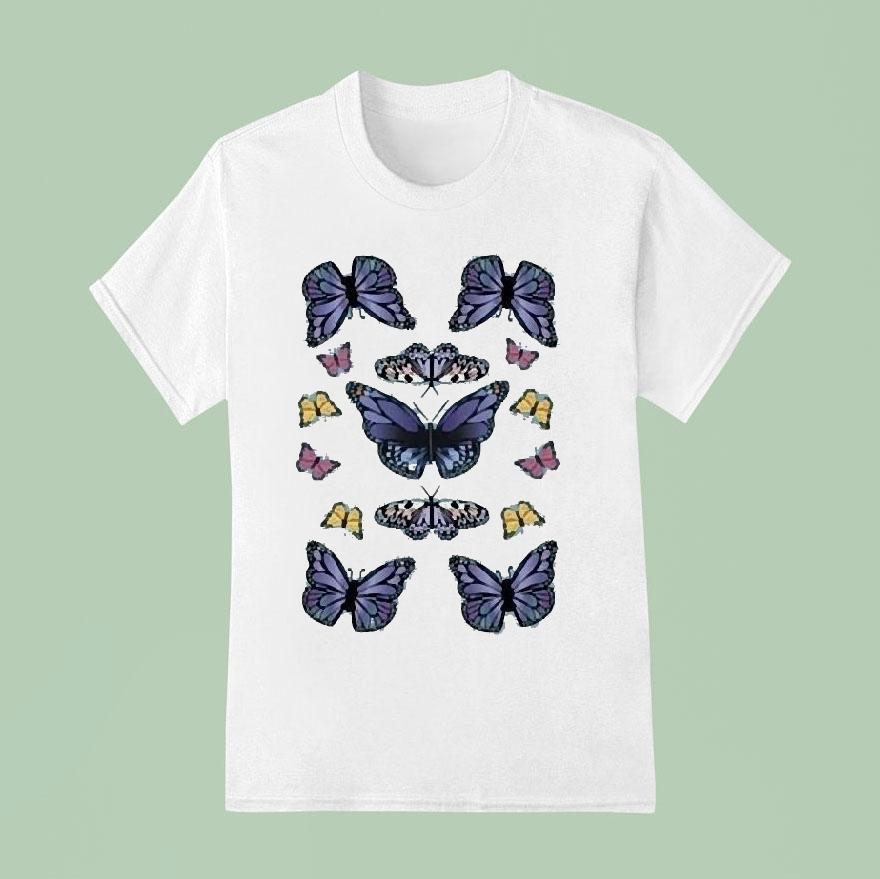 Family Switch Emma Myers Butterflies Shirt