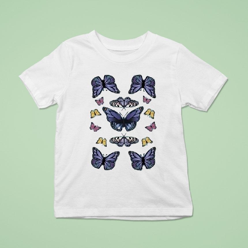 Family Switch Emma Myers Butterflies Shirt