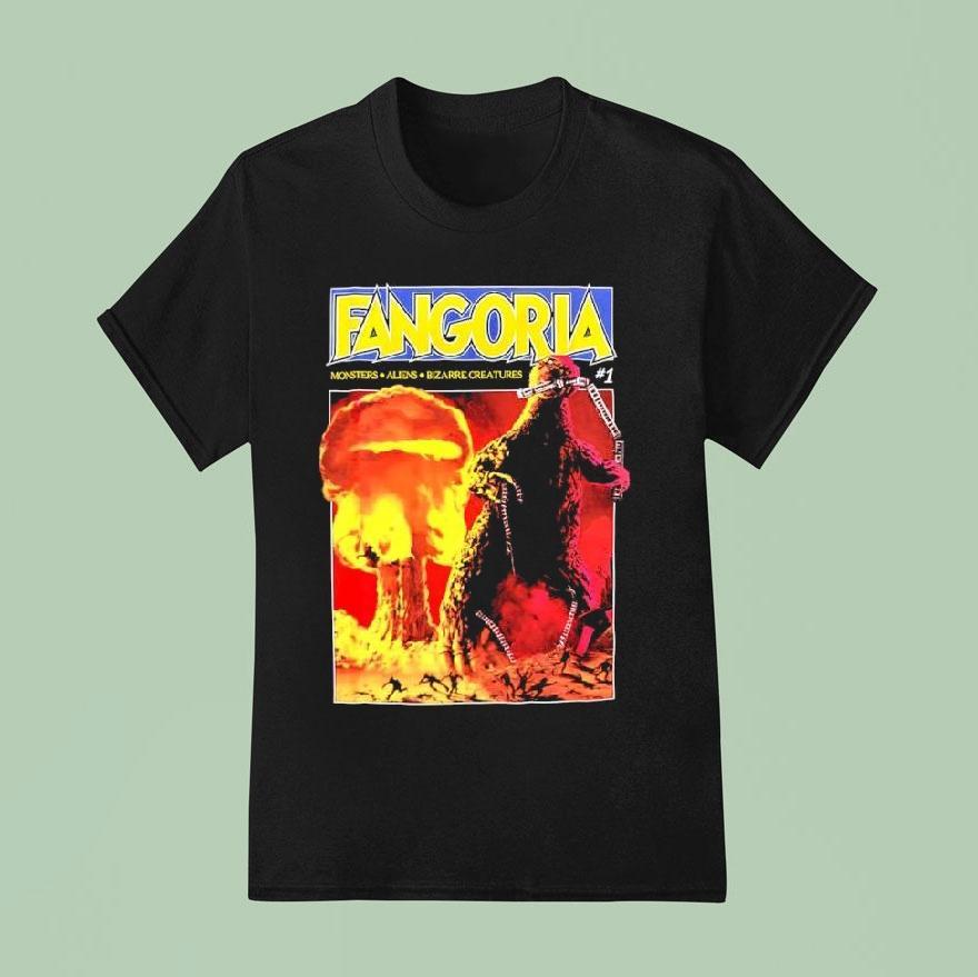 Fangoria X Ghost X Ghost Monster Alient Bizarre Creatures Shirt