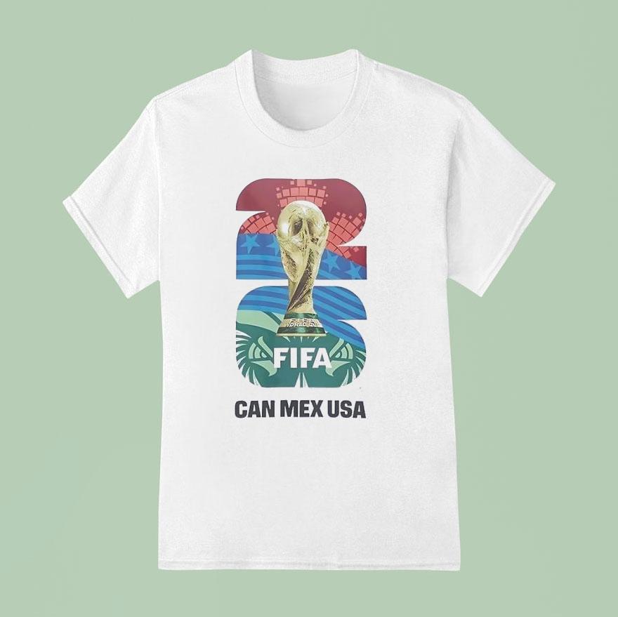 Fifa World Cup Can Mex Usa Shirt