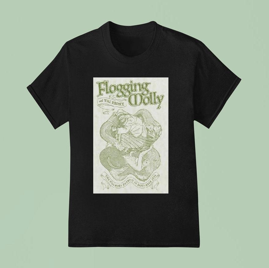 Flogging Molly With The Bronx The Fillmore Detroit, Mi Sept 16, 2023 Shirt