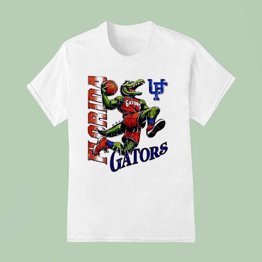 Florida Gators Basketball Running 2025 Mascot Shirt