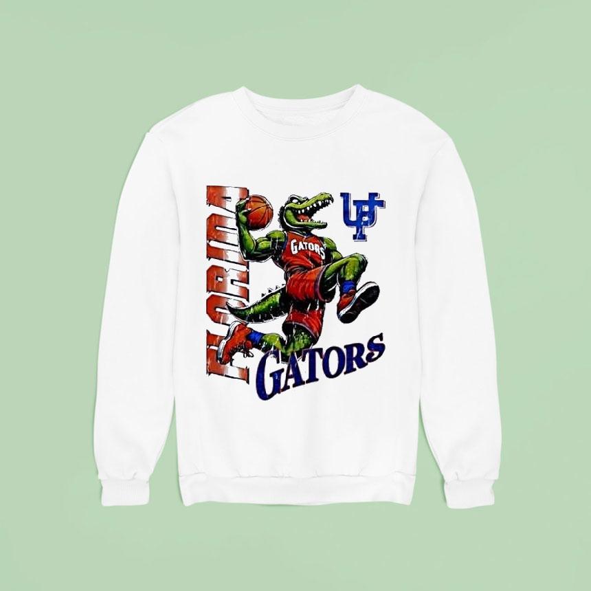 Florida Gators Basketball Running 2025 Mascot Shirt Florida Gators Basketball Running 2025 Mascot Shirt