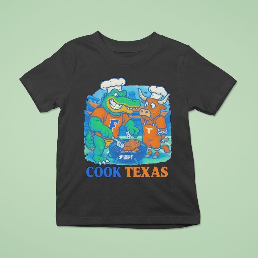 Florida Gators Cook Texas Longhorns Football Shirt