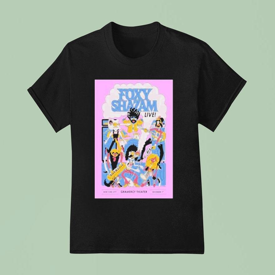 Foxy Shazam Gramercy Theatre New York, Ny Dec 1 2025 Tour Shirt