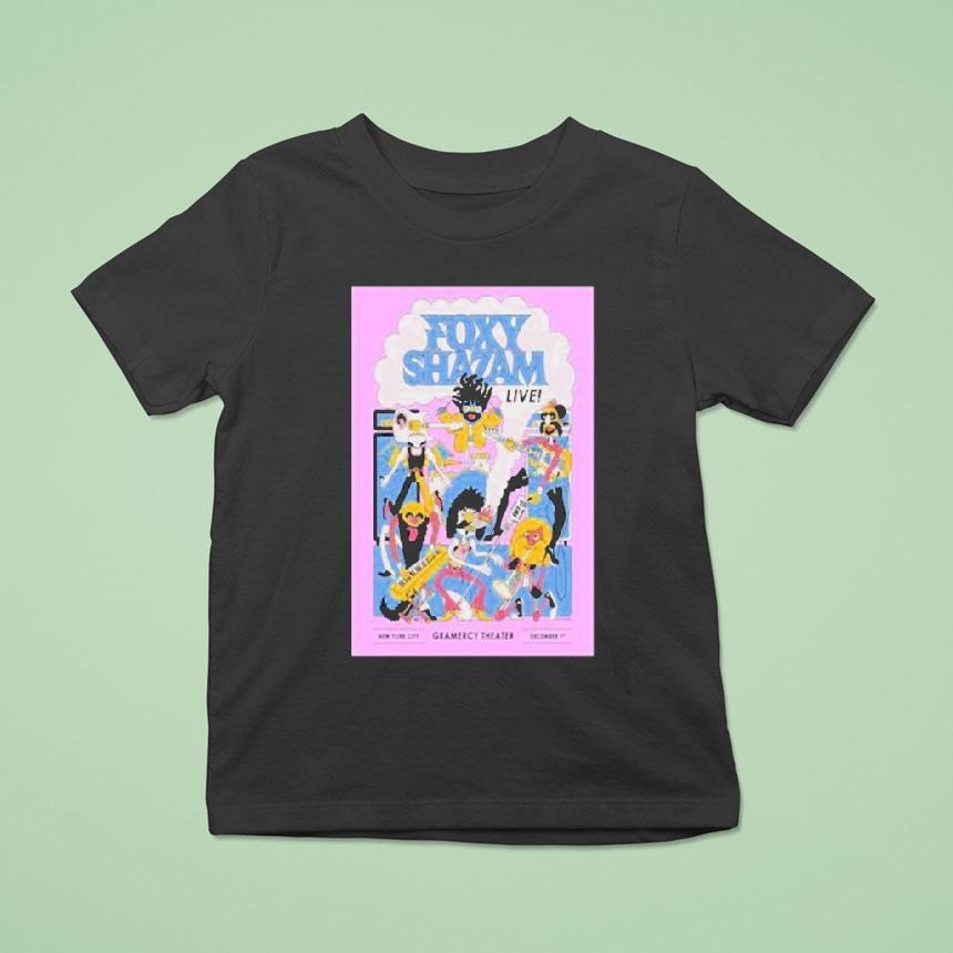 Foxy Shazam Gramercy Theatre New York, Ny Dec 1 2025 Tour Shirt