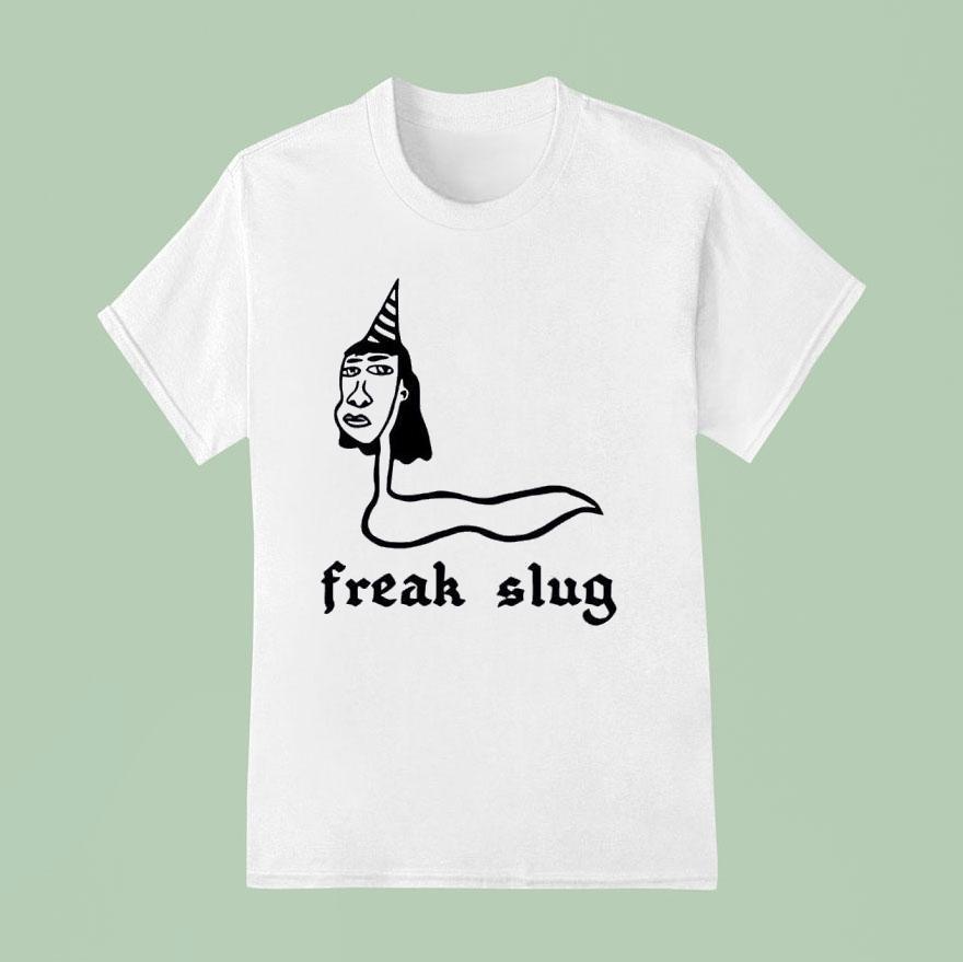 Freak Slug Party Slug Face Funny Shirt