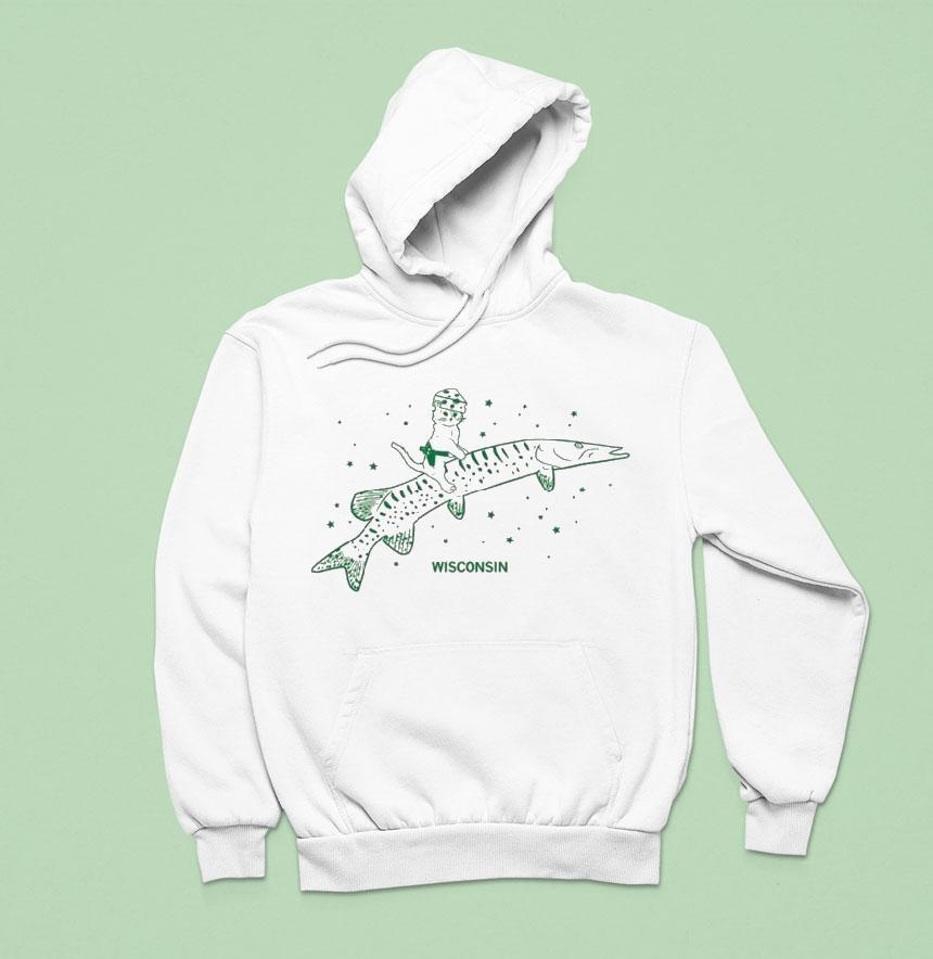 Gary Riding Musky Wisconsin Cat Fish Shirt Gary Riding Musky Wisconsin Cat Fish Shirt