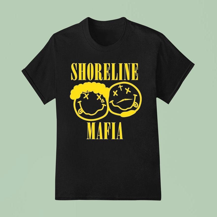 Geezy World Shoreline Smile Nevermind Shirt