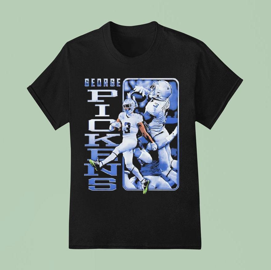 George Pickens Dallas Cowboys Cath Football Shirt