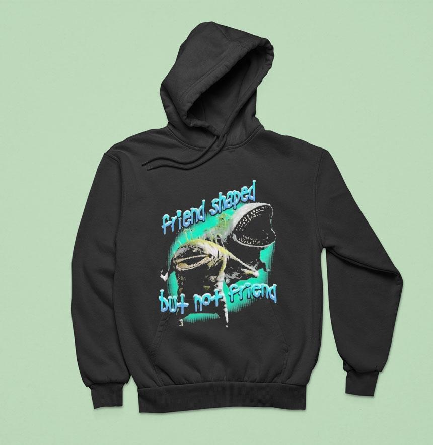 Goobue Friend Shaped But Not Friend Shirt Goobue Friend Shaped But Not Friend Shirt
