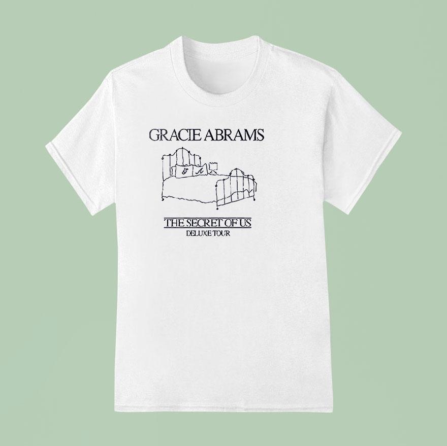 Gracie Abrams The Secret Of Us Deluxe Tour Thank You For Coming To Our Show I Love You Shirt