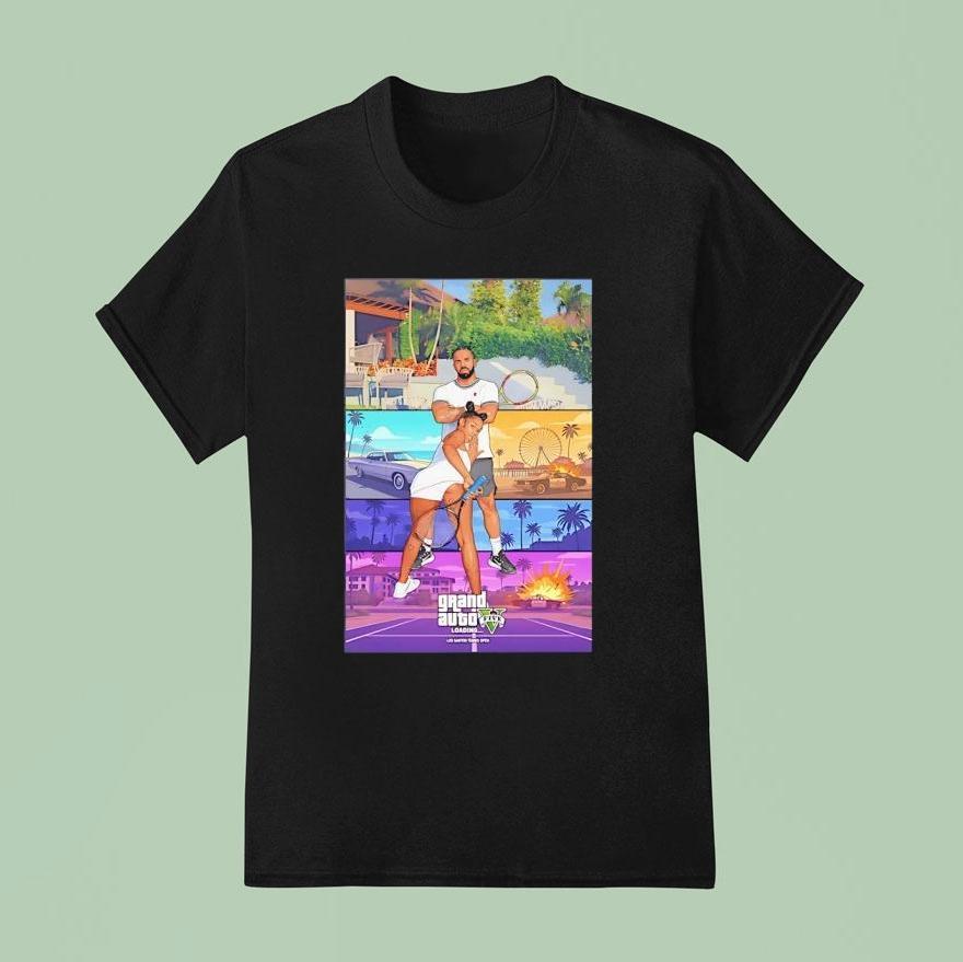 Grand Theft Auto V Tennis Sexyy Red X Drake Shirt