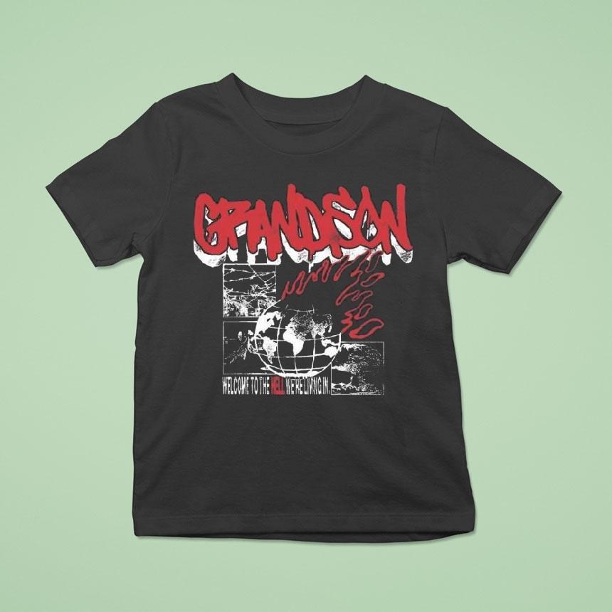 Grandson Music Burning World Shirt