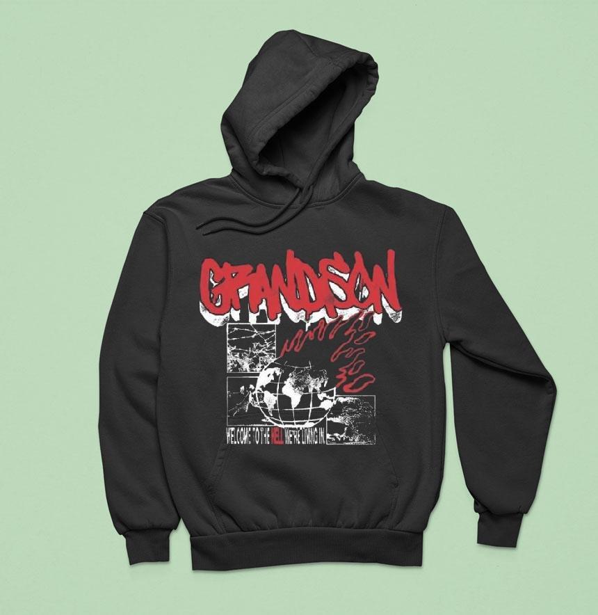 Grandson Music Burning World Shirt Grandson Music Burning World Shirt