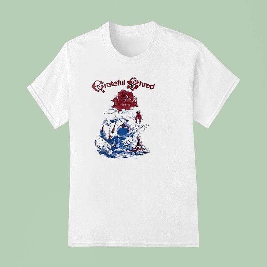 Grateful Shred Heads North 2026 North America Tour City Dates Shirt