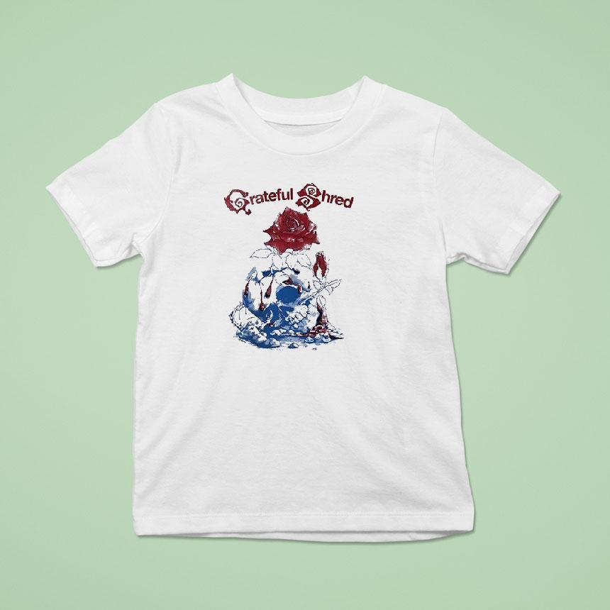 Grateful Shred Heads North 2026 North America Tour City Dates Shirt