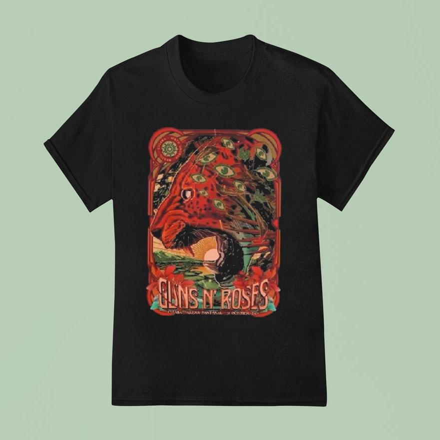 Guns N Roses Cuiaba Event At Arena Pantanal On 31 October 2025 Shirt