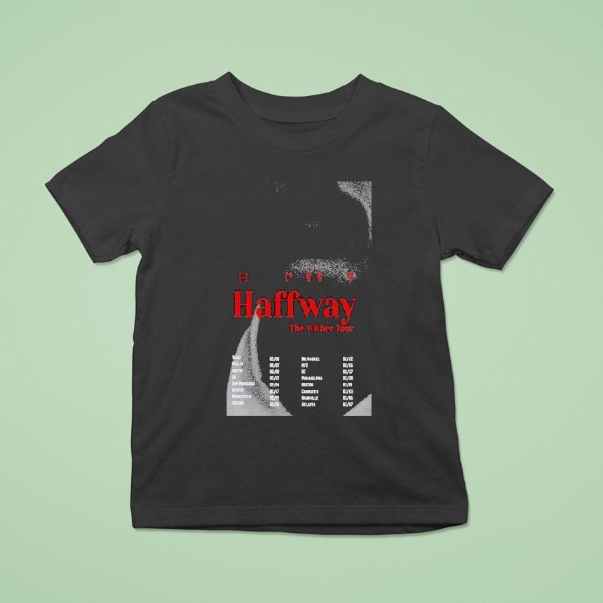 Haffway The Wither Tour 2026 Shirt