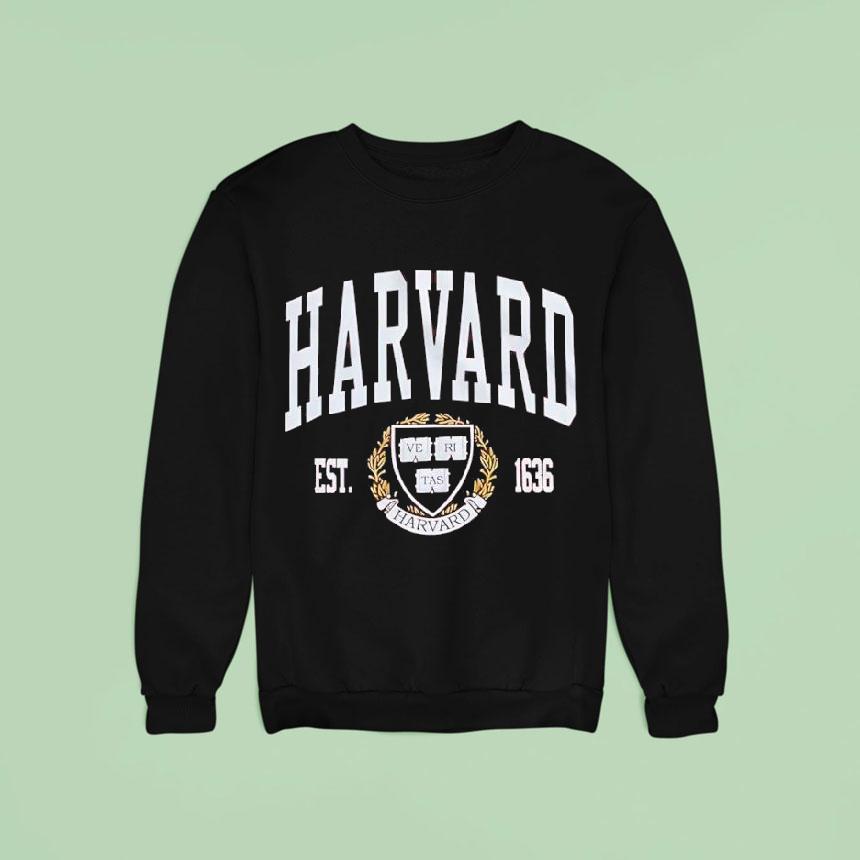 Harvard University Crest Logo Est 1636 Shirt Harvard University Crest Logo Est 1636 Shirt