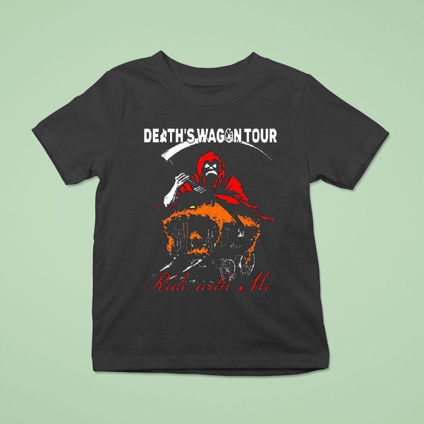 Haunted Mound Hdoe Death’s Wagon Shirt