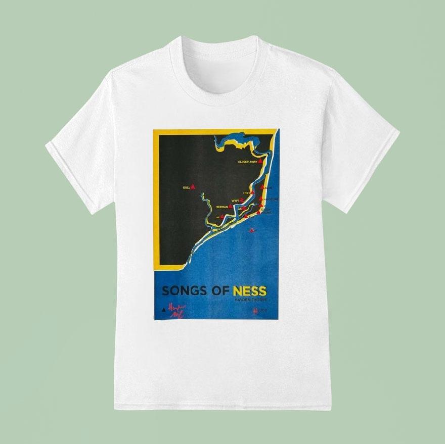 Hayden Thorpe Songs Of Ness A3 Print Ltd 100 Shirt