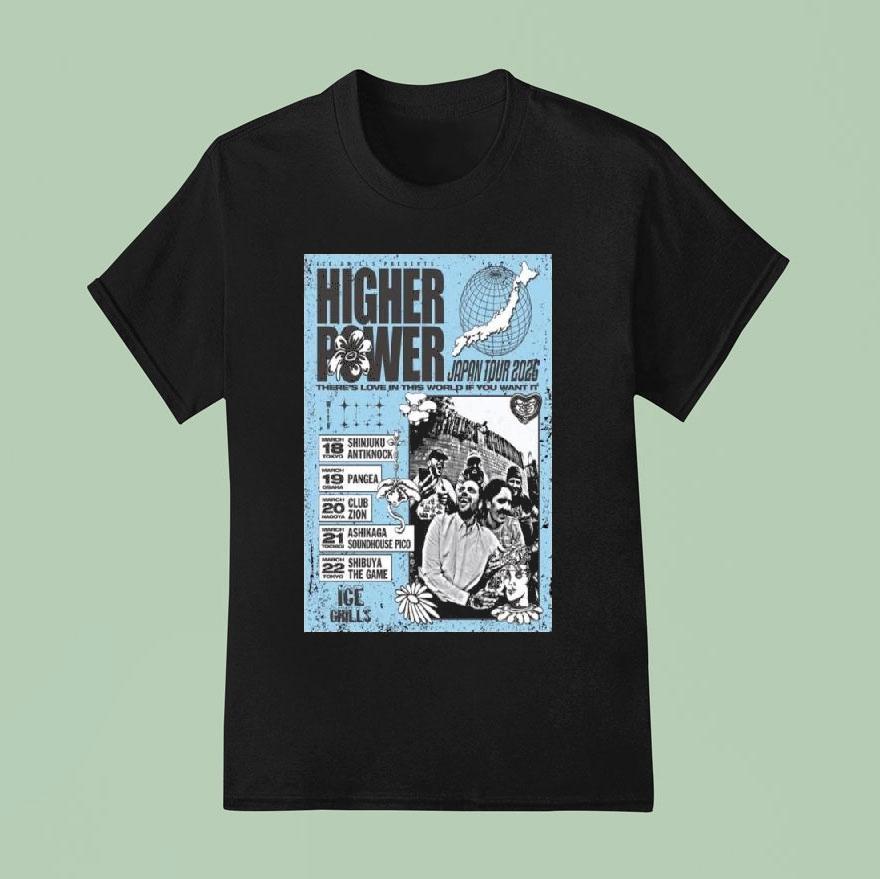 Higher Power Japan Tour 2026 Shirt