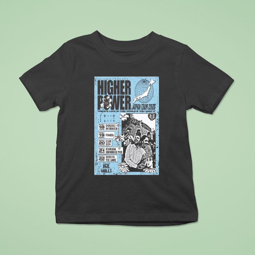 Higher Power Japan Tour 2026 Shirt
