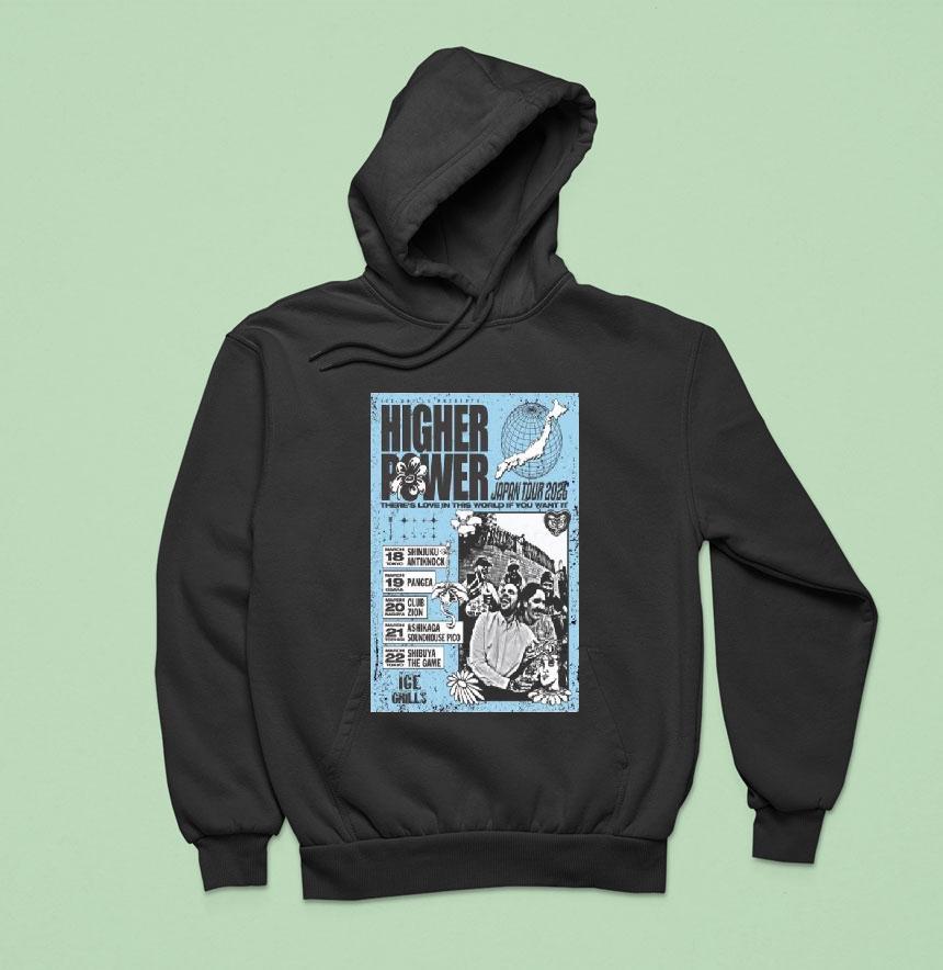 Higher Power Japan Tour 2026 Shirt Higher Power Japan Tour 2026 Shirt