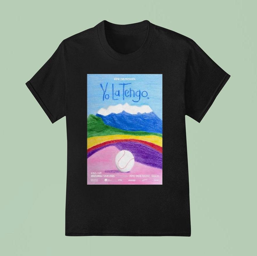 Hipnosis Presenta Yo La Tengo Mexico City 1-21-2026 Shirt