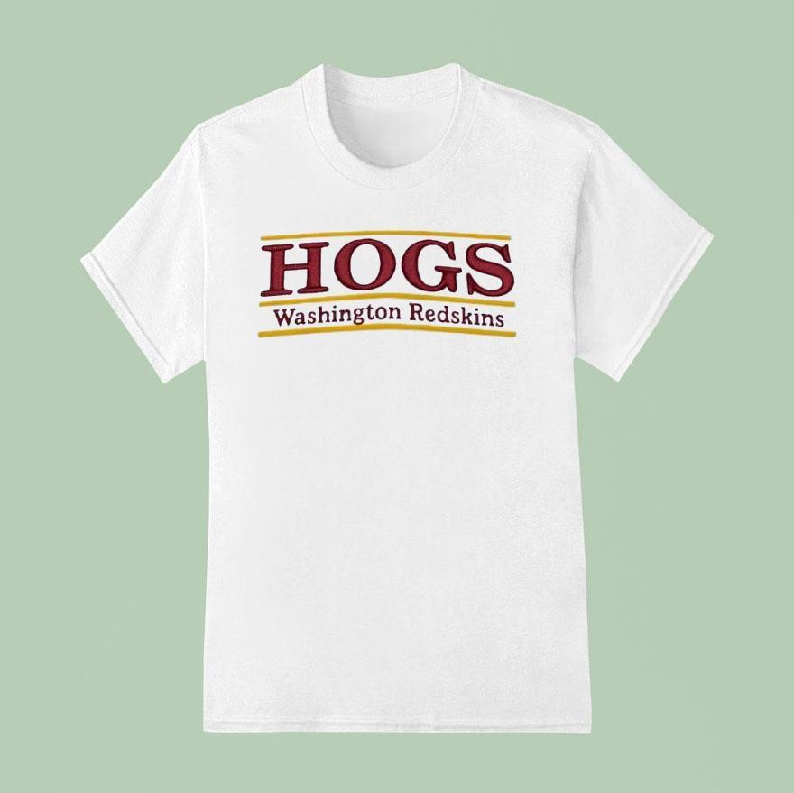 Hogs Washington Redskins Shirt