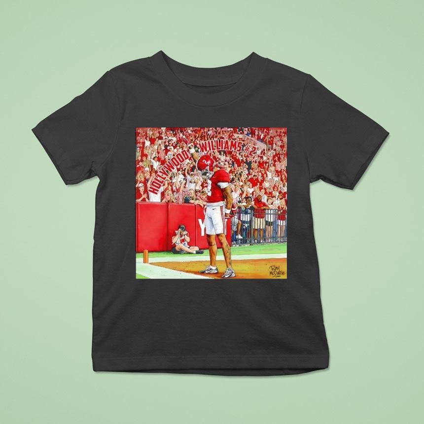 Hollywood James Williams Alabama Crimson Tide Football Shirt