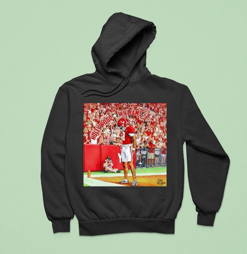 Hollywood James Williams Alabama Crimson Tide Football Shirt Hollywood James Williams Alabama Crimson Tide Football Shirt