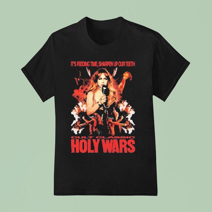 Holy Wars Cult Classic It’s Feeding Time Sharpen Up Our Th Shirt