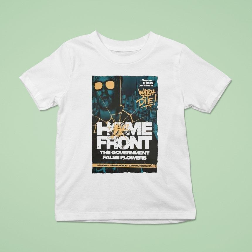 Home Front 11.21.2025 Thee Parkside San Francisco, Ca Tour Shirt