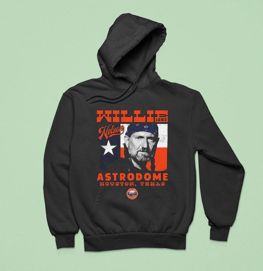 Houston Astros X Willie Nelson Sportiqe Astrodome Shirt Houston Astros X Willie Nelson Sportiqe Astrodome Shirt