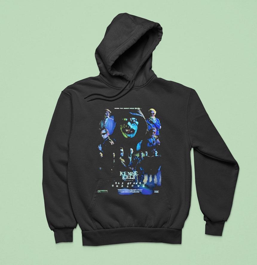 Ice Nine Kills The Great Unknown Autographed Movie Down The Rabbit Hole We Go The Matrix Inspired Shirt Ice Nine Kills The Great Unknown Autographed Movie Down The Rabbit Hole We Go The Matrix Inspired Shirt