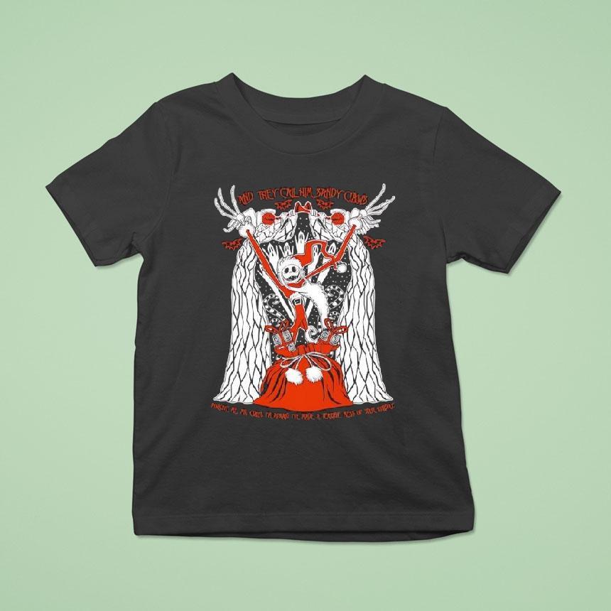 Jack Skellington And They Call Him Sandy Claws Shirt