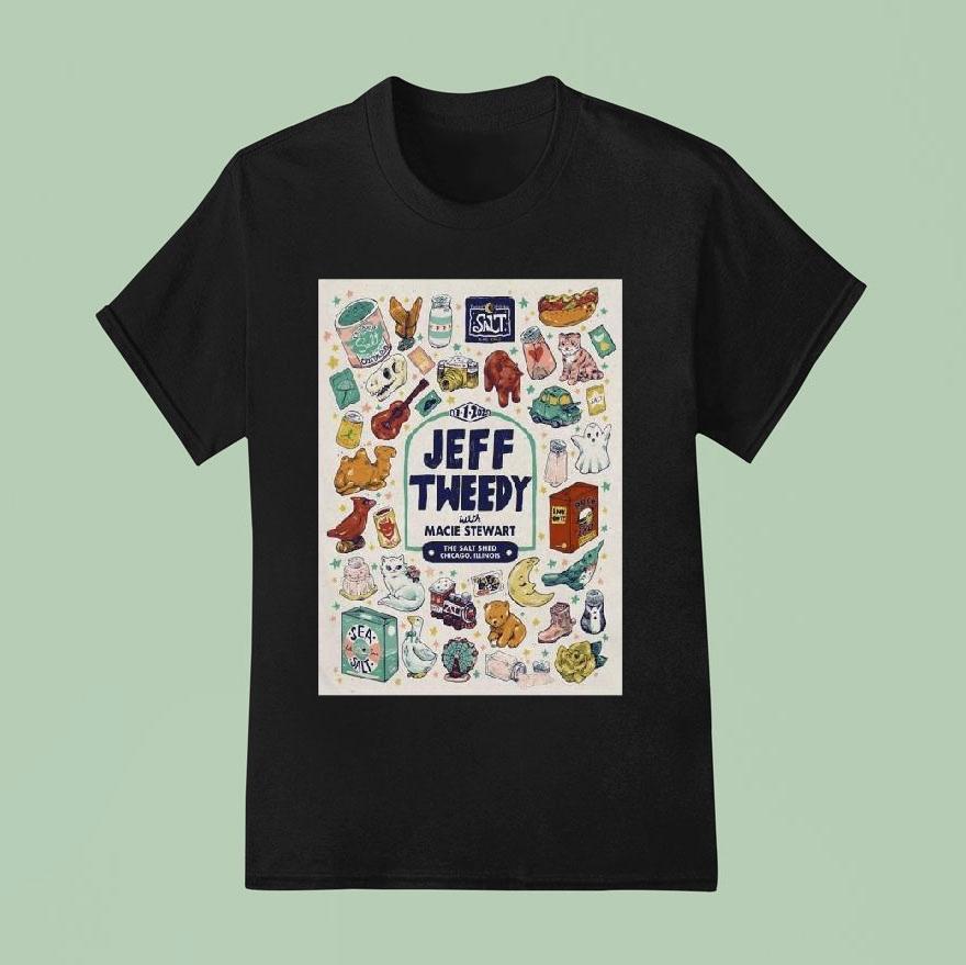 Jeff Tweedy The Salt Shed In Chicago Il November 1 2025 Shirt