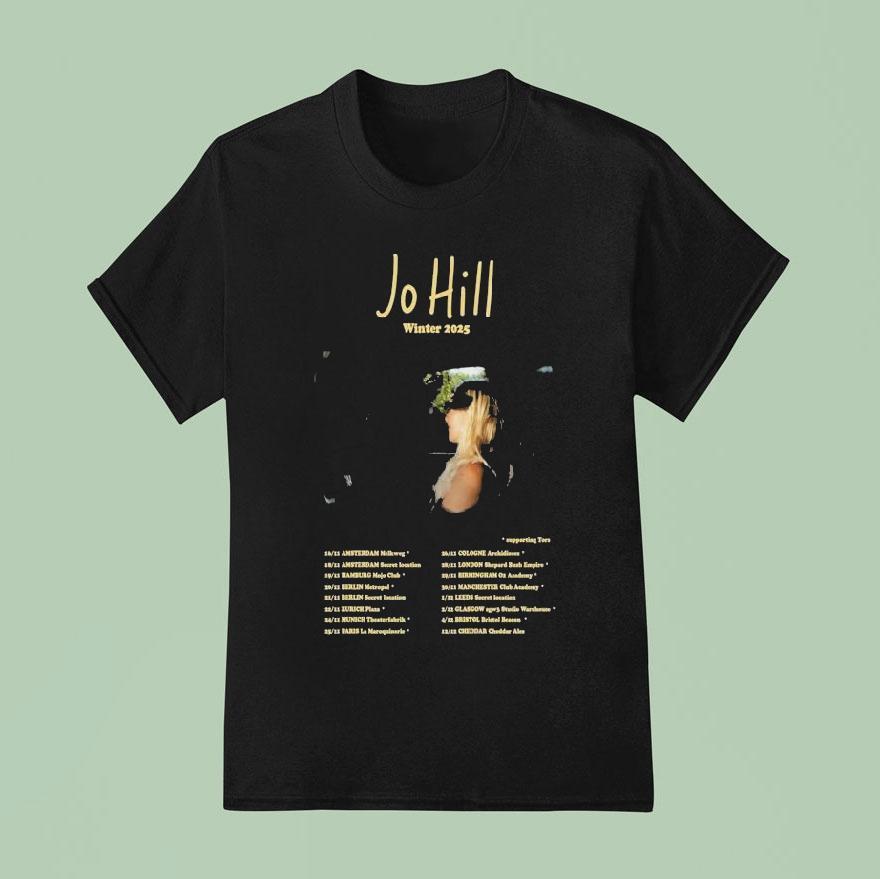Jo Hill Winter Tour 2025 Dates Shirt