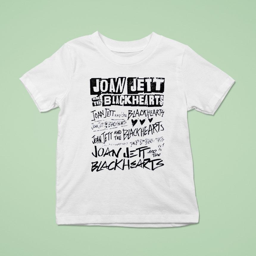 Joan Jett And The Black Hearts Punk Names Shirt