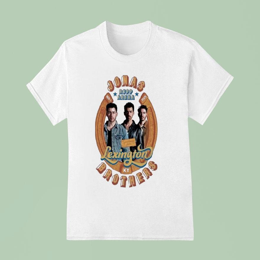 Jonas Brothers Greetings From Your Hometown Lexington, Ky Nov 01 2025 Tour Shirt