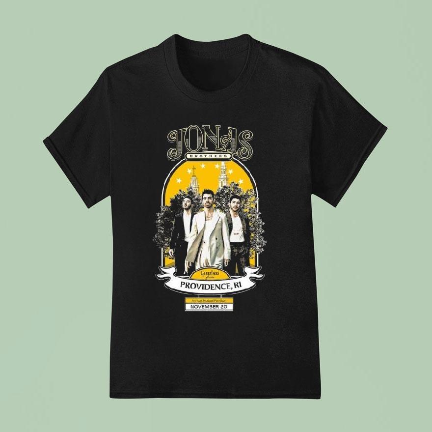 Jonas Brothers Greetings From Your Hometown Providence Ri November 20, 2025 Shirt